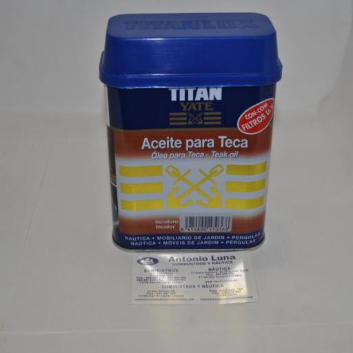 Aceite para teca Titan Yate 750 ml.(incoloro) [1]