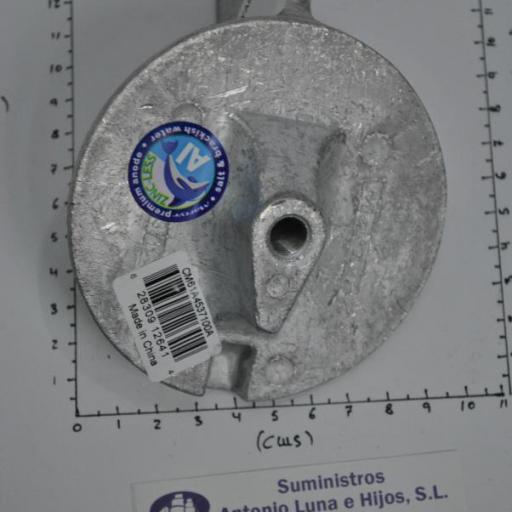 Ánodo de aluminio (equivalente 61A-45371-00 Yamaha) Canada Metal-Martyr Anodes [3]