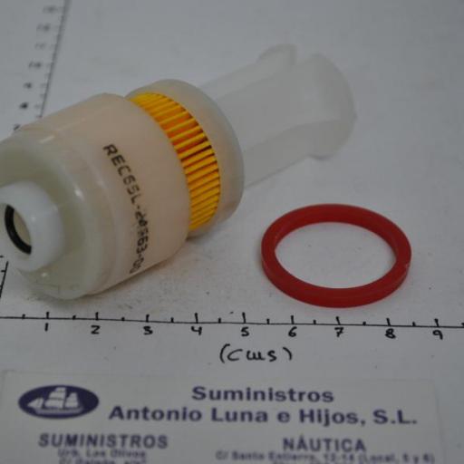 Filtro de combustible (equivalente 65L-24563-00 Yamaha) RecMar [7]