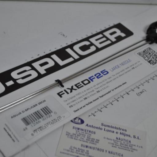 Aguja simple F25 para cabos de 6-8 mm D-Splicer [2]