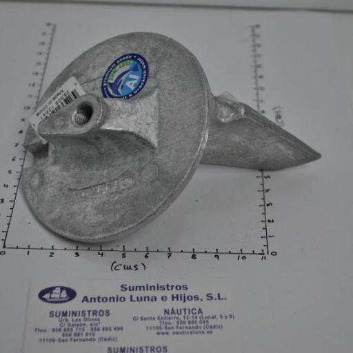 Ánodo de aluminio (equivalente 61A-45371-00 Yamaha) Canada Metal-Martyr Anodes [4]