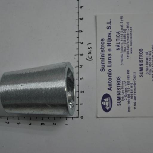 Ánodo de zinc radice hexagonal para eje de 30 mm Zineti [3]