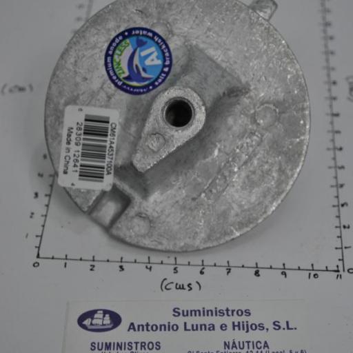 Ánodo de aluminio (equivalente 61A-45371-00 Yamaha) Canada Metal-Martyr Anodes [7]