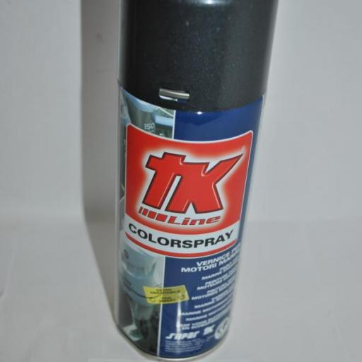 Pintura (spray) para motor Johnson gris 400 ml Silpar TK
