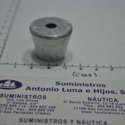 Ánodo de zinc para hélices de proa Sidepower (Sleipner) Tecnoseal [4]