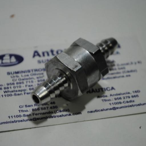 Válvula antirretorno de combustible de 8 mm Goldenship [1]