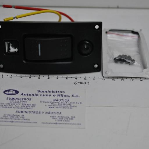 Panel eléctrico para inodoro (Mon-Off) 12V/24V Nuova Rade [1]
