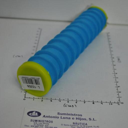 Plegador cilíndrico de neopreno de 4 x 19 cm (12 ranuras) Kali [4]