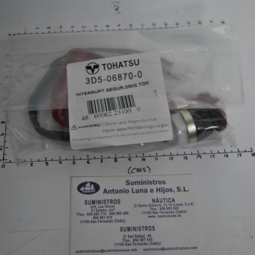 Desconectador de seguridad 3D5-06870-0 original Tohatsu [7]