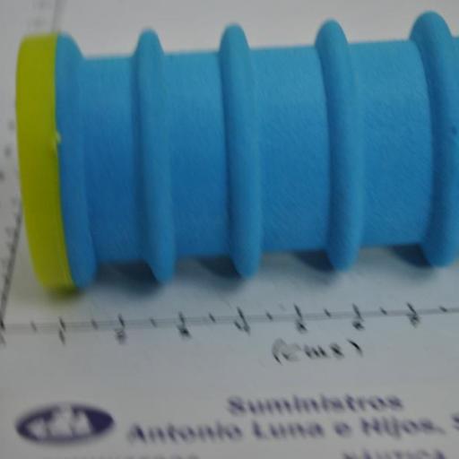 Plegador cilíndrico de neopreno de 4 x 19 cm (12 ranuras) Kali [5]
