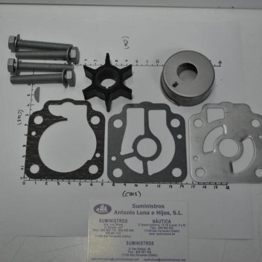Kit de reparación de la bomba de agua 3T5-87322-3 original Tohatsu