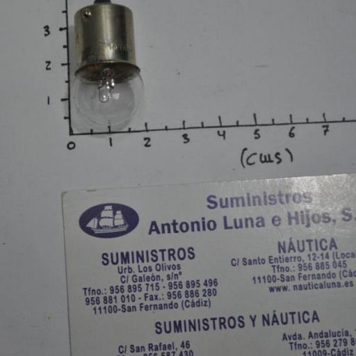 Bombilla (lámpara) BA15S 12V [6]