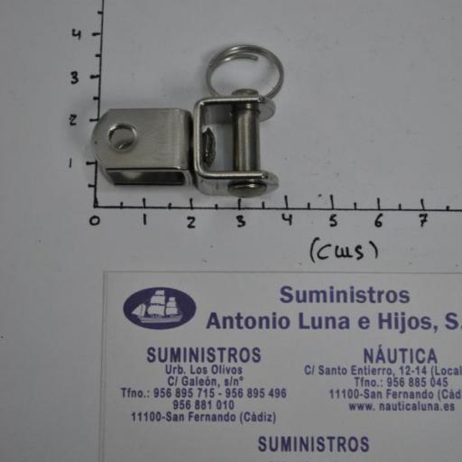 Giratorio de poleas para cabos de 10 mm Viadana [1]