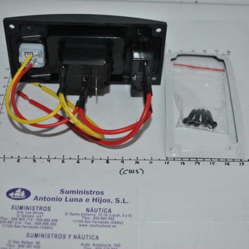 Panel eléctrico para inodoro (Mon-Off) 12V/24V Nuova Rade [4]