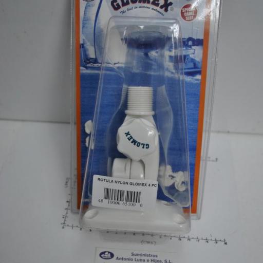 Rótula de nylon de 4 posiciones RA135 Glomex [1]