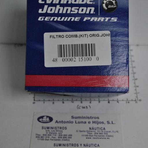 Filtro de combustible (kit) 5007335 original Johnson/Evinrude [7]