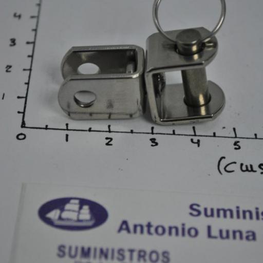 Giratorio de poleas para cabos de 10 mm Viadana