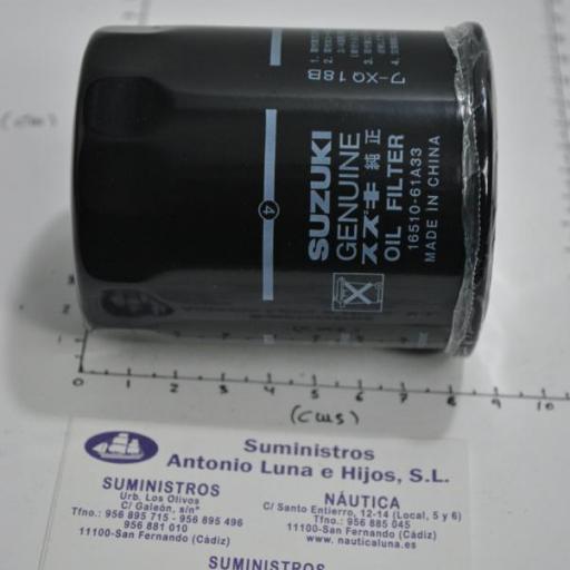 Filtro de aceite 16510-61A33 original Suzuki [4]