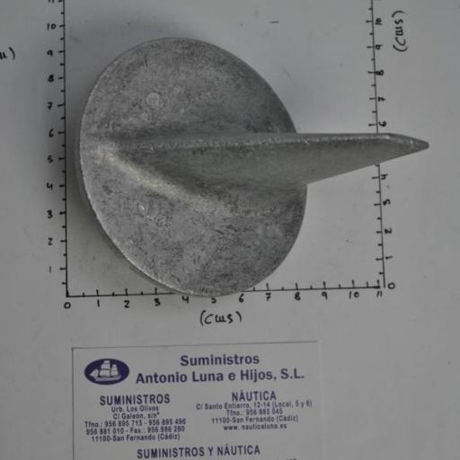 Ánodo de aluminio (equivalente 31640 Mercury) RecMar