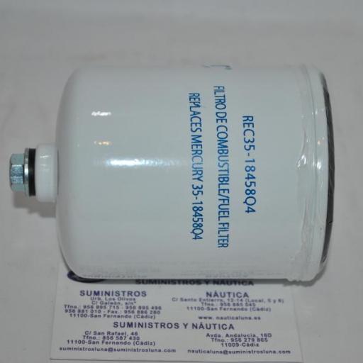 Filtro de gasolina (equivalente Mercury 35-18458Q3) RecMar [3]