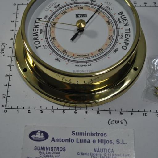 Barómetro Náutico 110/90 latón.