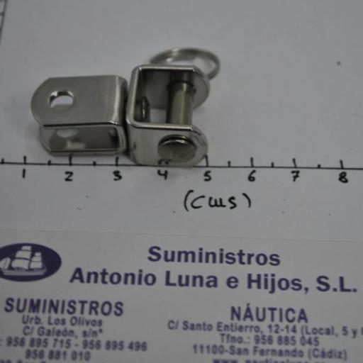 Giratorio de poleas para cabos de 10 mm Viadana [6]