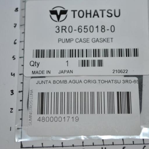 Junta de la bomba de agua (original 3R0-65018-0) Tohatsu [5]