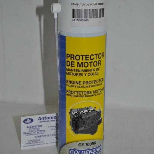 Protector de motor (spray) 500 ml Goldenship