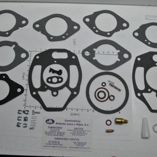 Kit de reparación de carburador (equivalente 1397-3458 Mercury) RecMar [1]