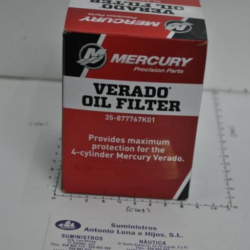 Filtro de aceite 35-877767K01 original Mercury [2]