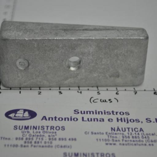 Ánodo de aluminio original 826134Q Quicksilver [6]