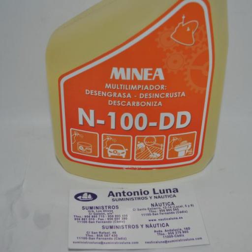 Multilimpiador N-100-DD (pulverizador) náutico 750ml Minea [1]