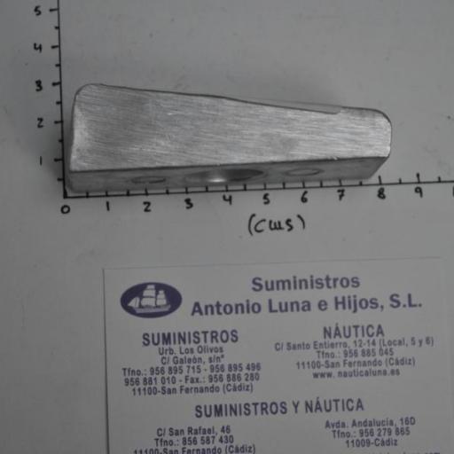 Ánodo de aluminio (equivalente 826134 Mercury) Tecnoseal