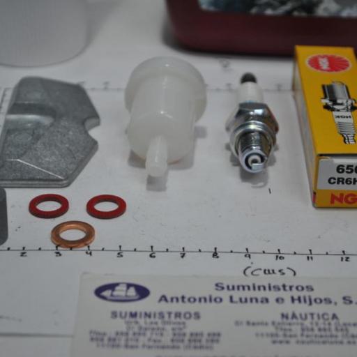 Kit de mantenimiento básico para motores Yamaha F4B y F5A (años 2010 y posteriores) [4]