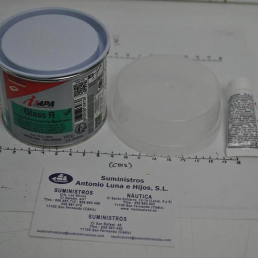 Masilla de poliéster con fibra de vidrio Stuk Car Glass 200 ml. Impa [3]