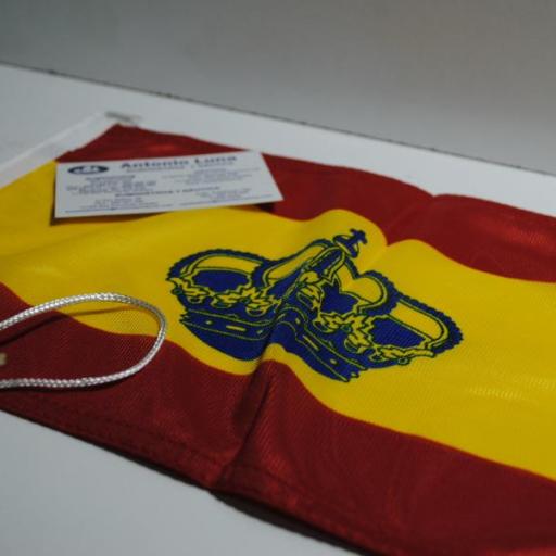 Bandera de España con corona [1]