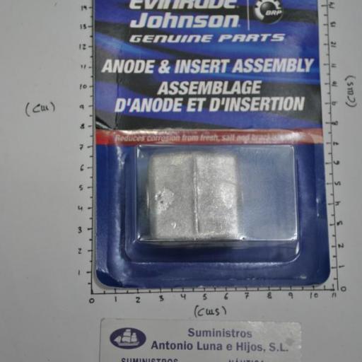 Ánodo de aluminio 0436745 original Johnson/Evinrude [7]