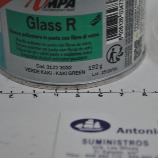 Masilla de poliéster con fibra de vidrio Stuk Car Glass 200 ml. Impa [1]