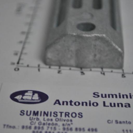 Ánodo de aluminio (equivalente 6H1-45251-01 Yamaha) RecMar [4]