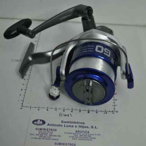 Carrete Vigor Power 2 (tamaño 60) con monofilamento Lineaeffe [6]