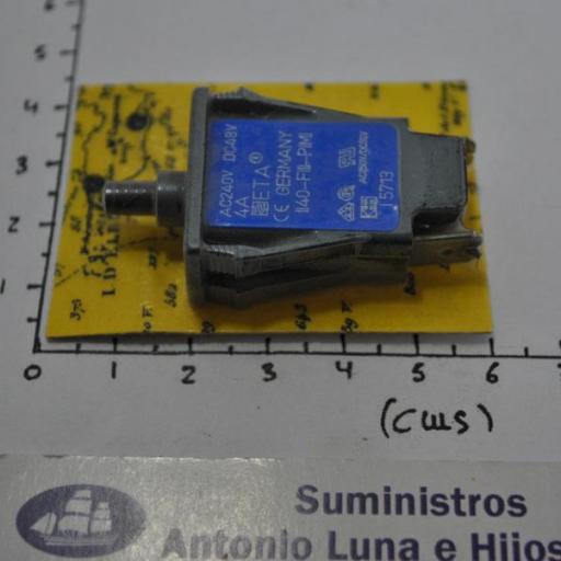 Disyuntor magnetotérmico para paneles eléctricos de 4A E-T-A [3]