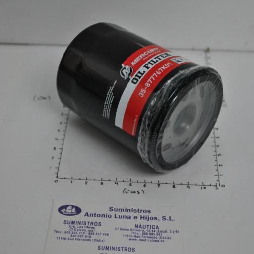 Filtro de aceite 35-877767K01 original Mercury [6]