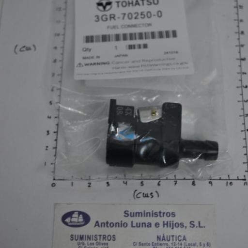 Conector de combustible hembra 3GR-70250-0 original Tohatsu [7]