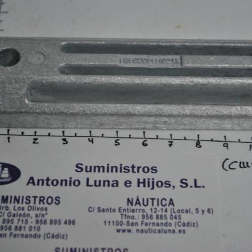 Ánodo de aluminio (equivalente 6H1-45251-01 Yamaha) RecMar [6]