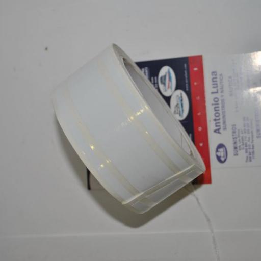 Banda adhesiva blanca de tres líneas 50mm x 10mts Osculati [0]