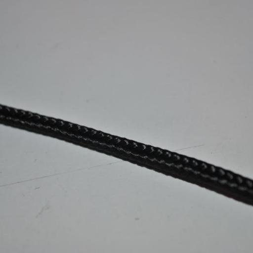 Trenzado de nylon (driza) negra [2]