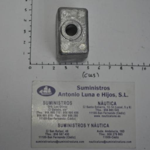 Ánodo de aluminio 0436745 original Johnson/Evinrude [1]