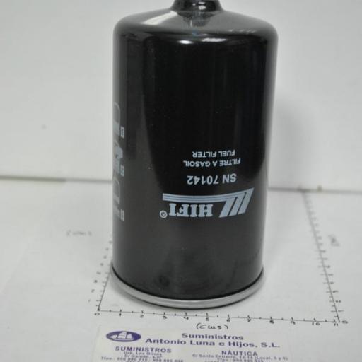 Filtro de gasoil (equivalente SN70142 Nanni Diesel) Hifi Filter [3]