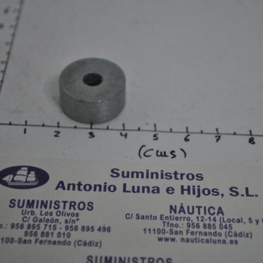 Ánodo de zinc (equivalente 55321-87J01 Suzuki) RecMar [3]