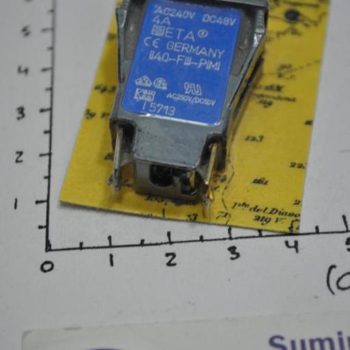 Disyuntor magnetotérmico para paneles eléctricos de 4A E-T-A [1]